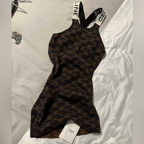 Celine | Dresses | Brown Celine Monogram Dress Sz Xs | Poshmark Celine | Dresses | Brown Celine Monogram Dress Sz Xs | Poshmark